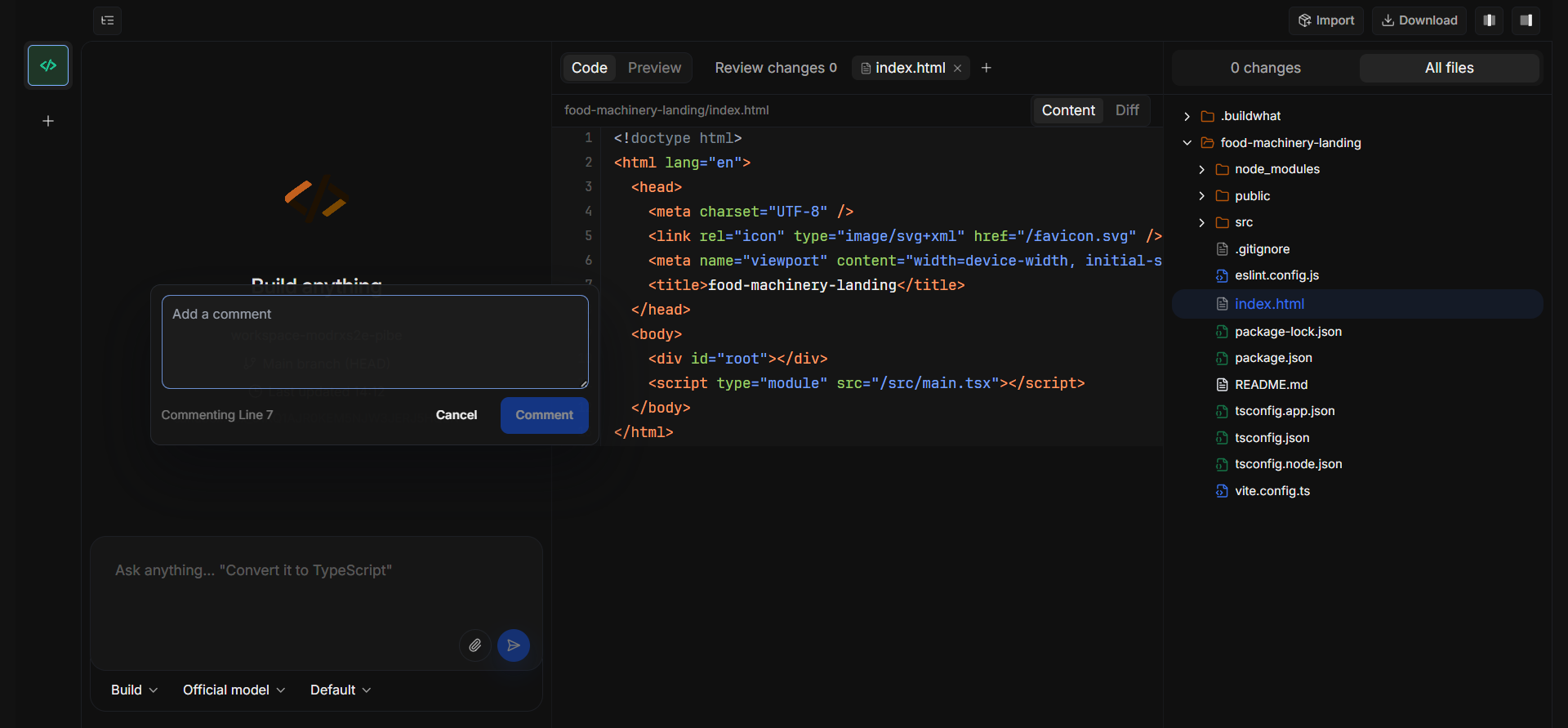 Buildwhat