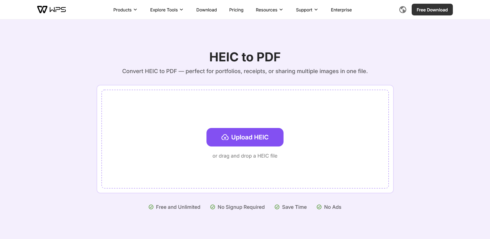 HEIC to PDF