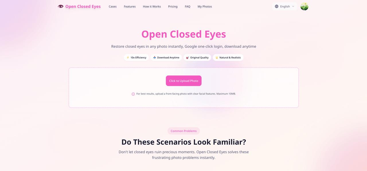 Open Closed Eyes