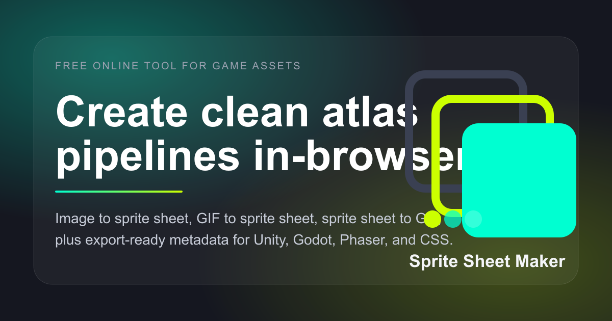 Sprite Sheet Maker