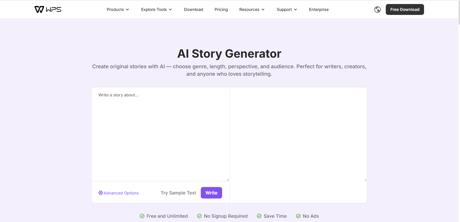 AI Story Generator