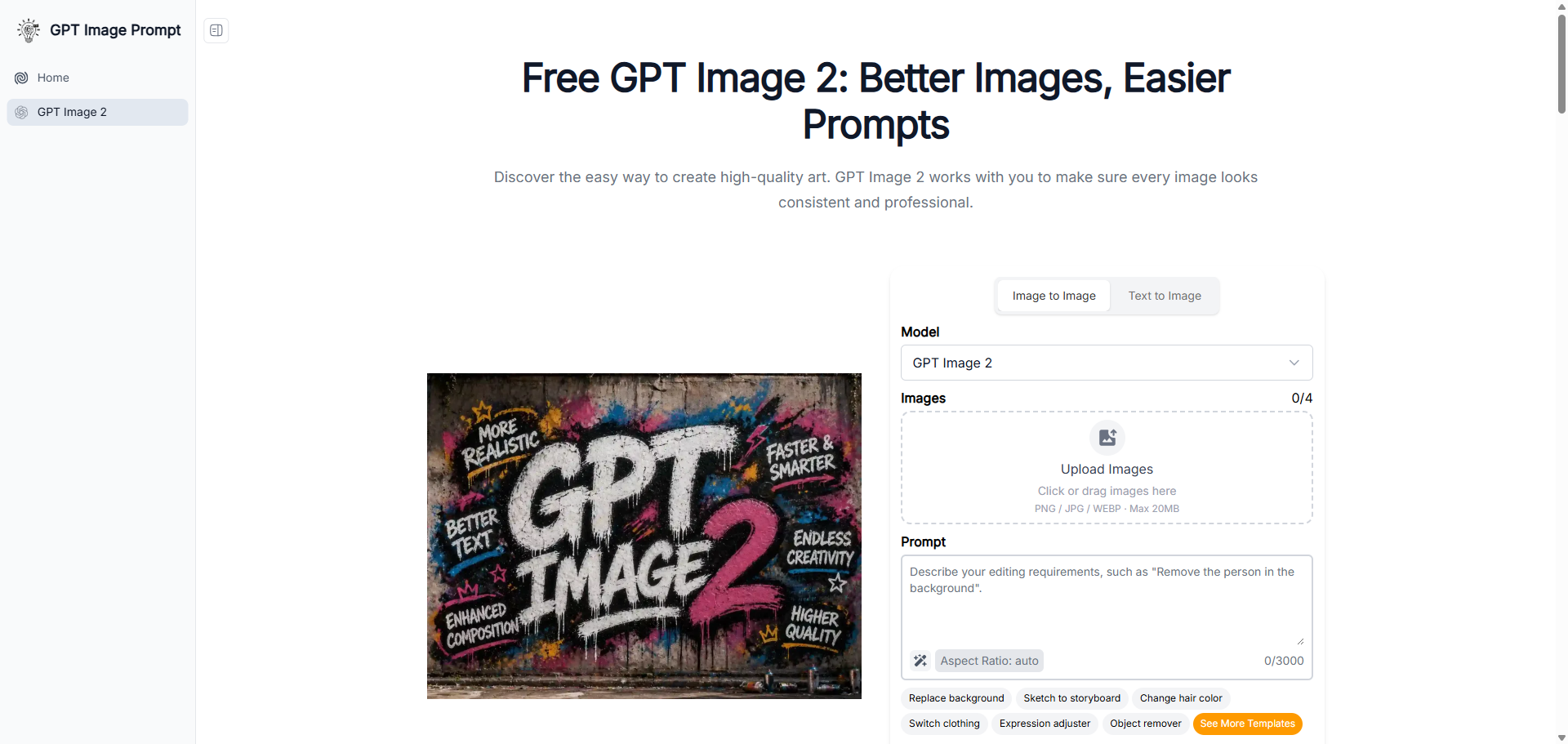 GPT Image Prompt