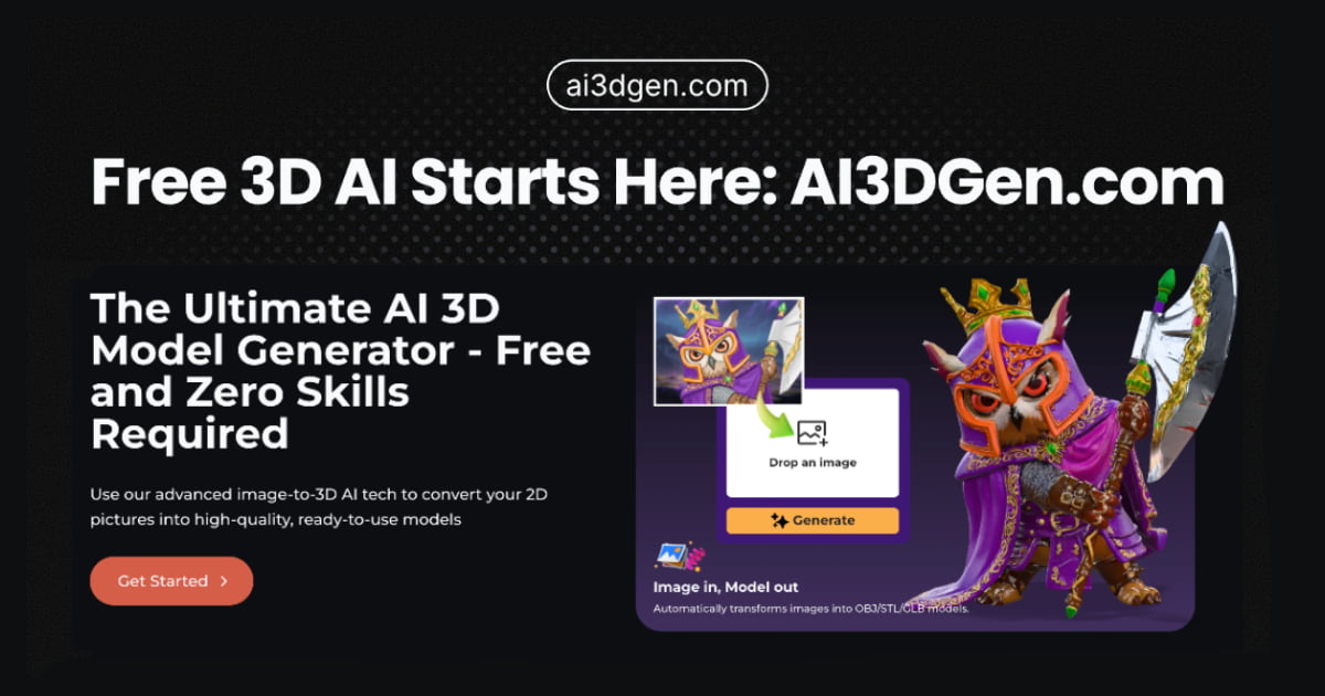 AI 3D Model Generator