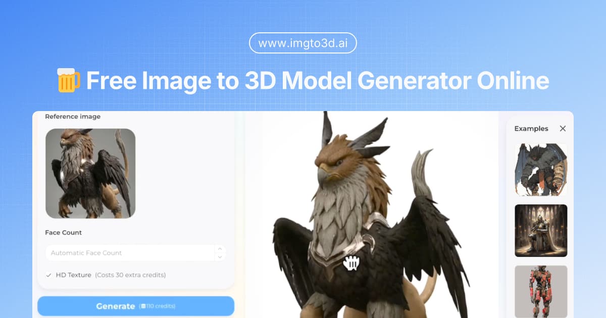 Image-to-3D AI