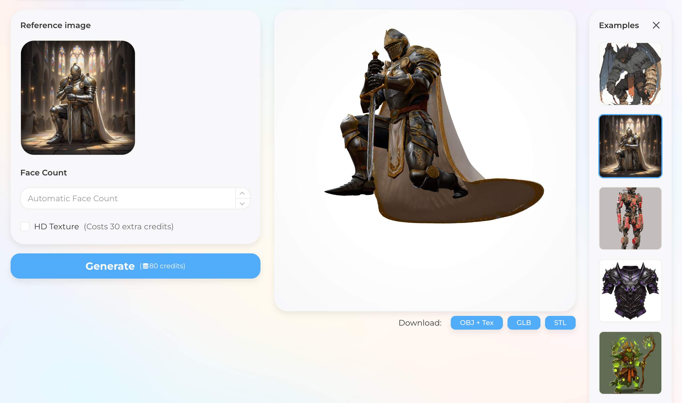 Image-to-3D AI