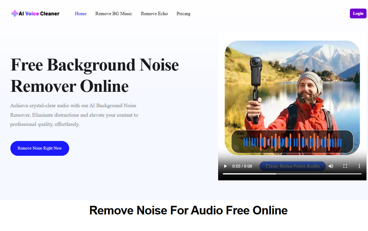 AI Voice Cleaner