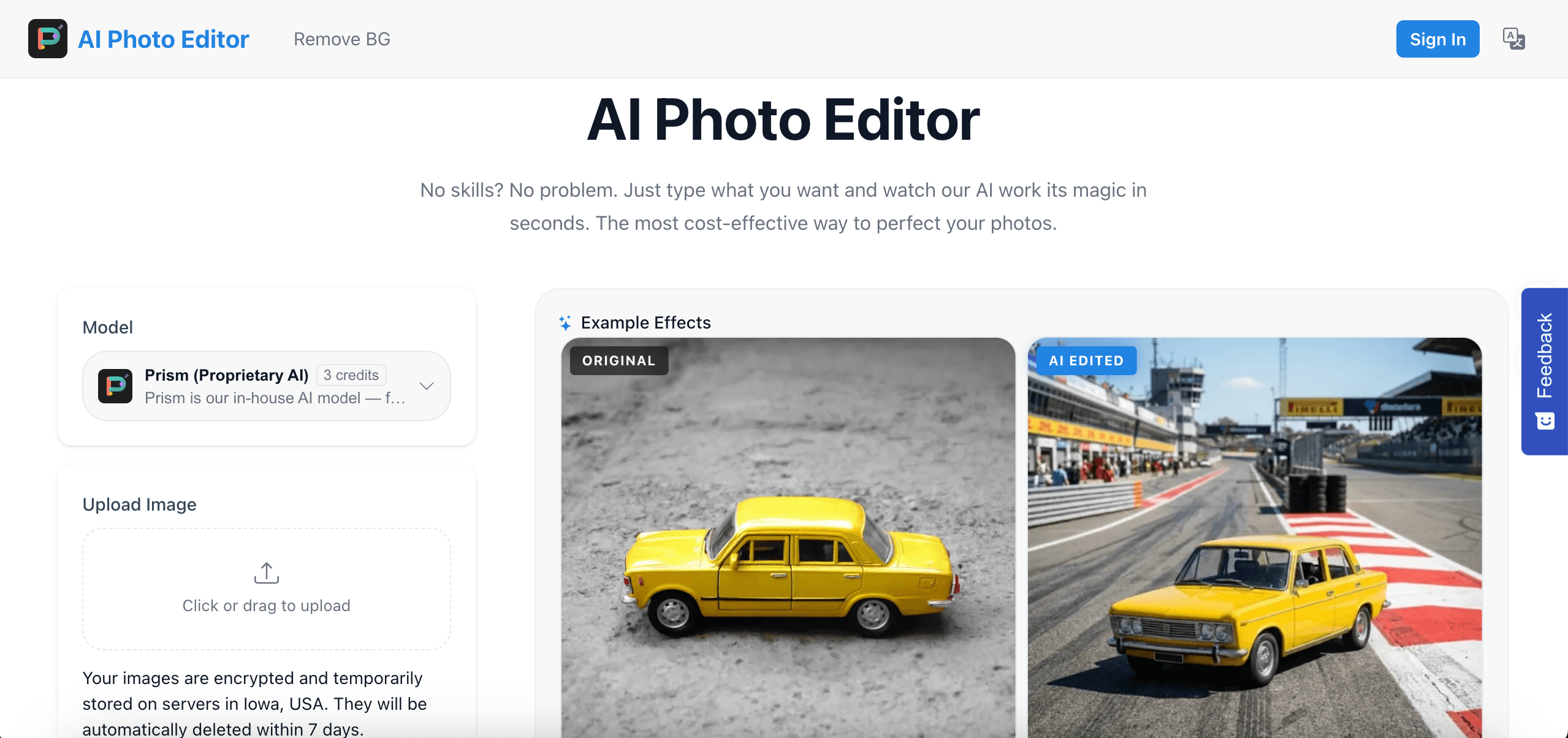 AI Photo Editor