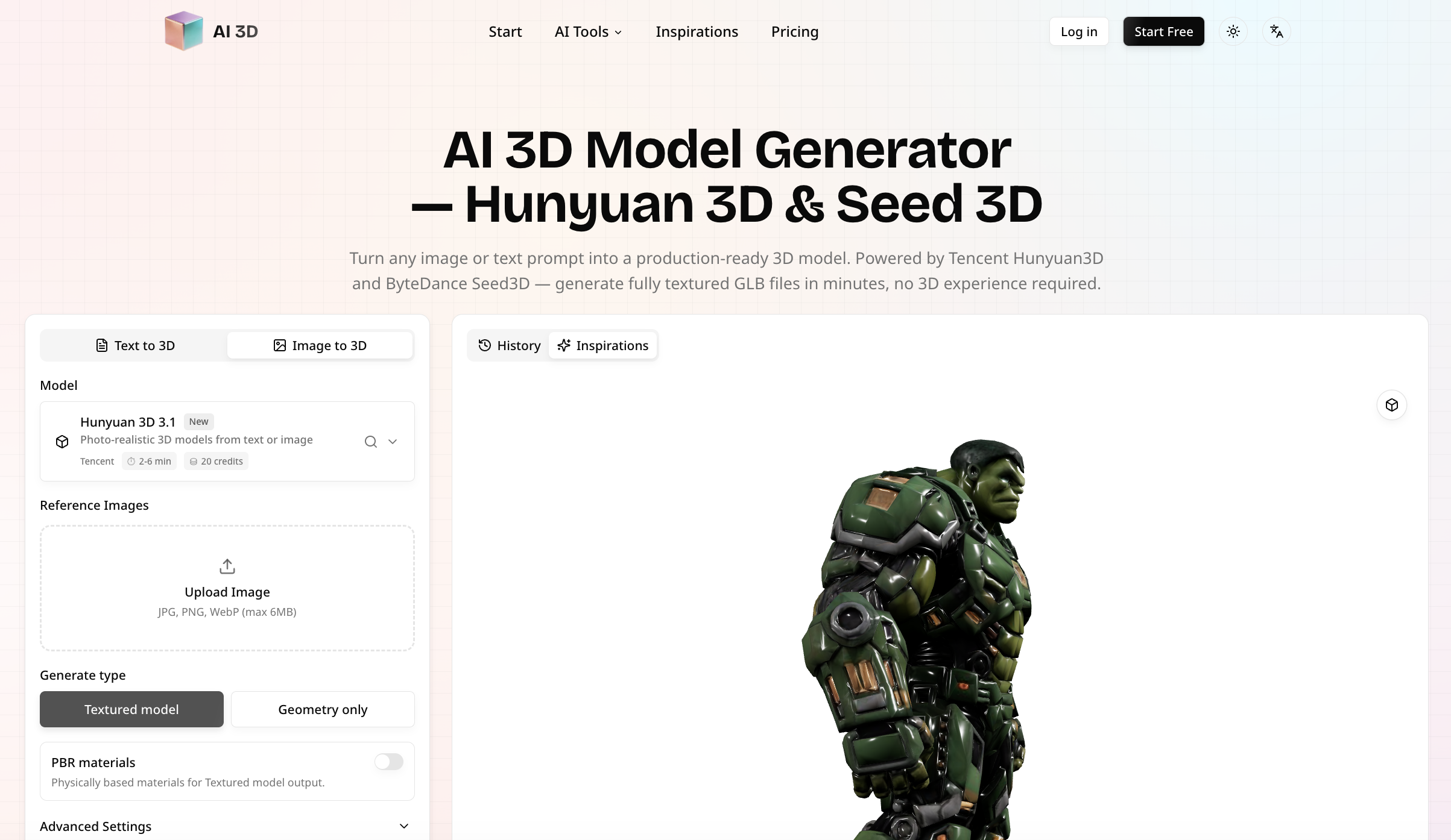 AI 3D