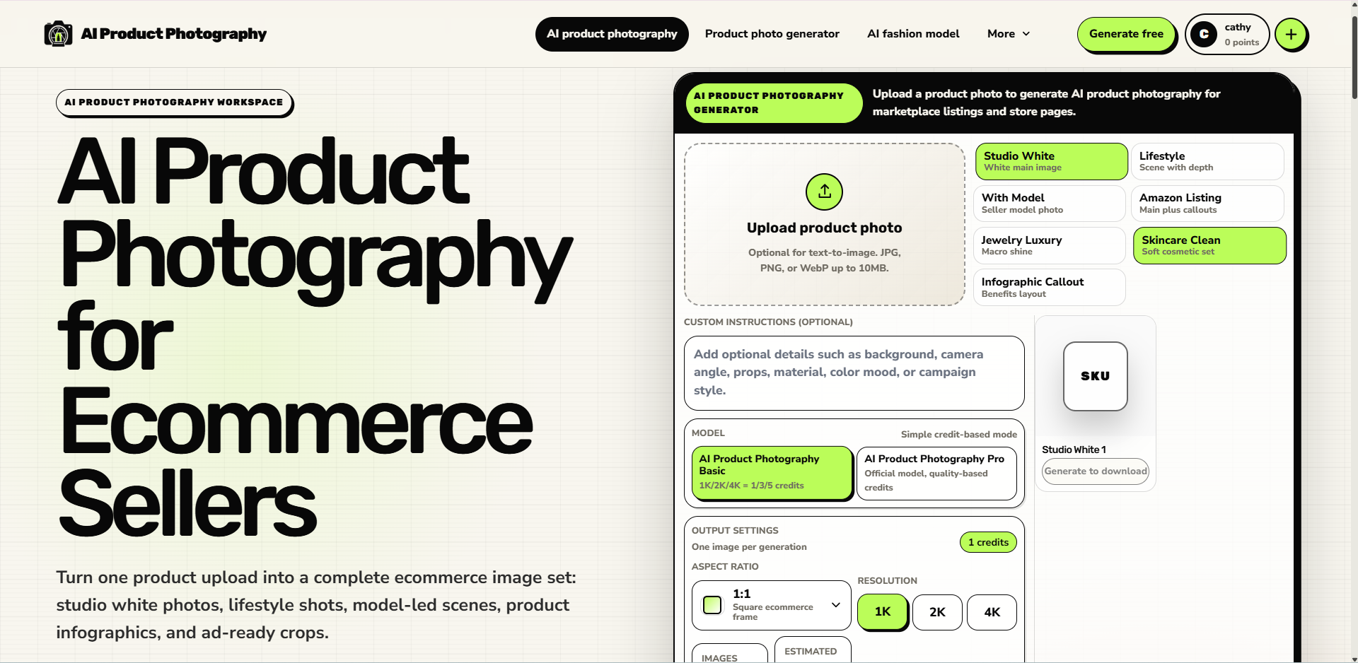 Aiproductphotography