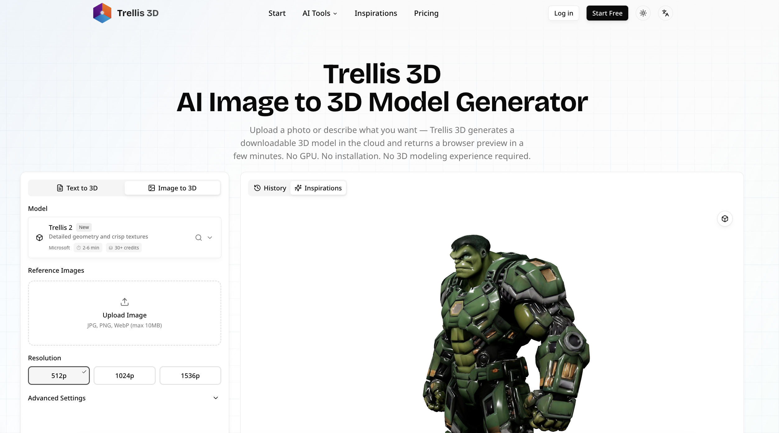 Trellis 3D