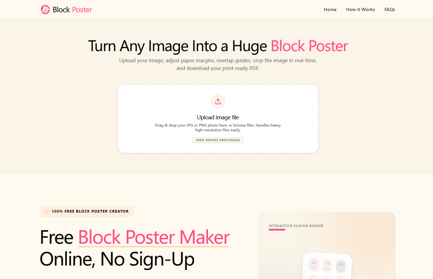 Block Poster