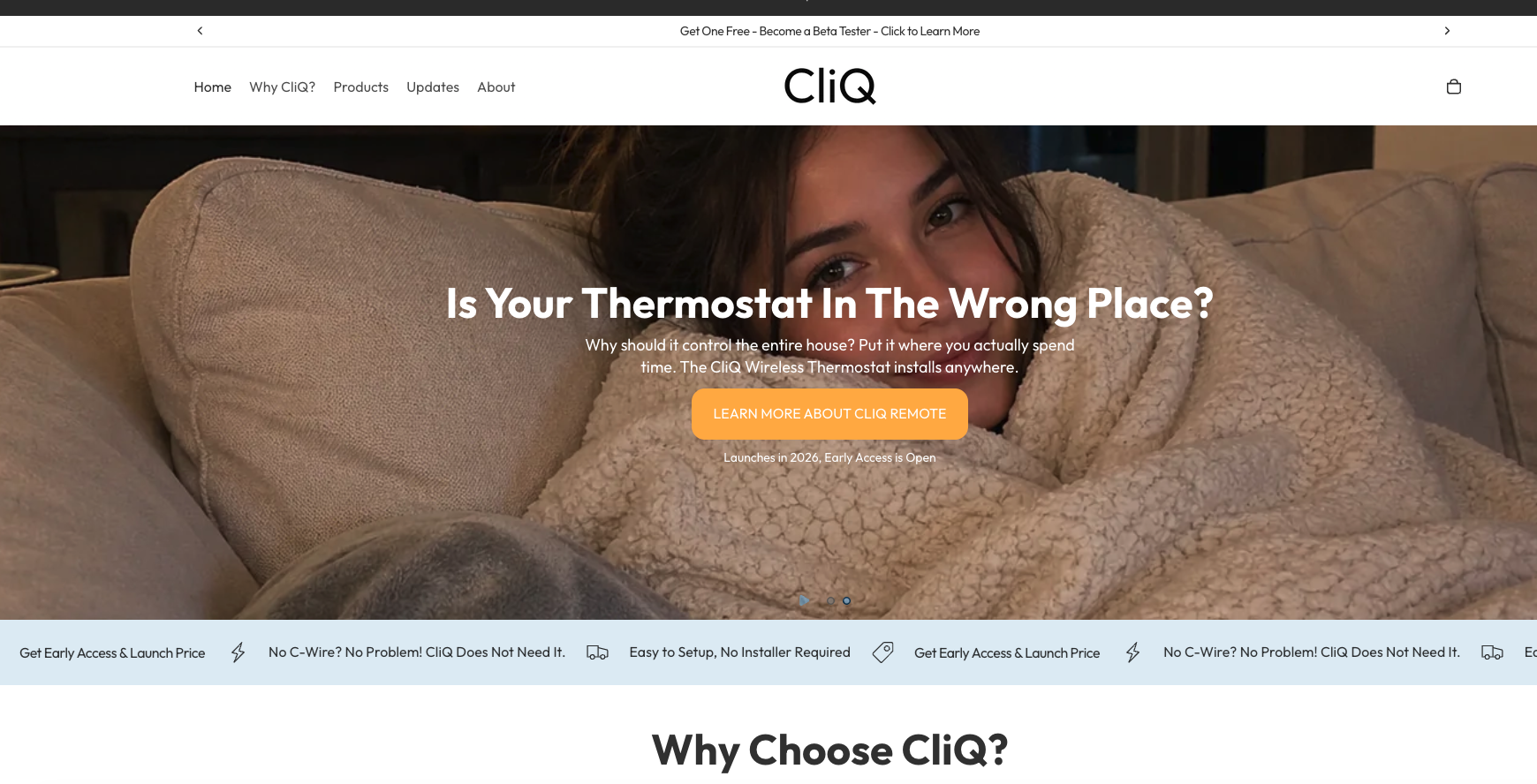 CliQ For Home