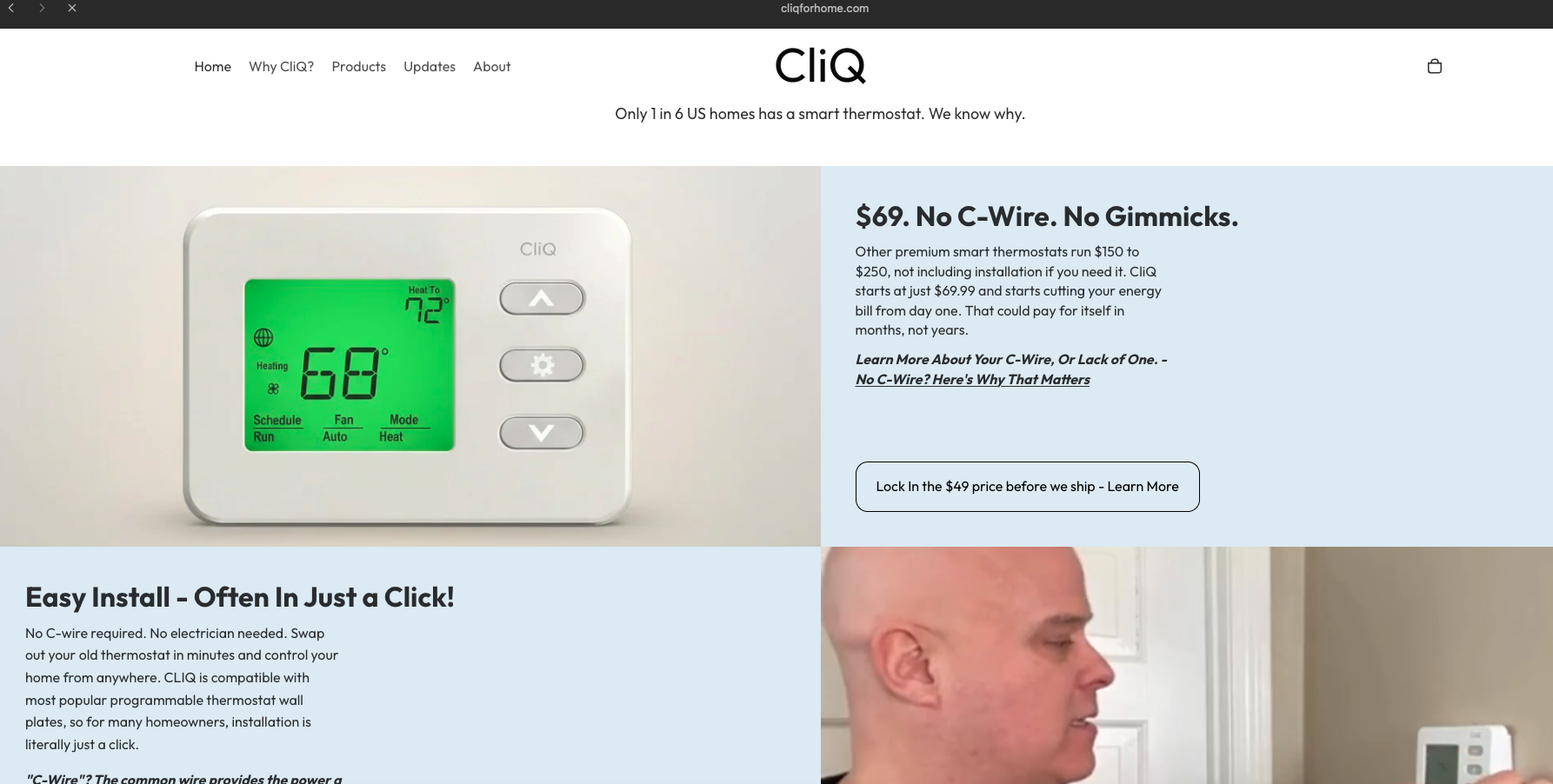 CliQ For Home