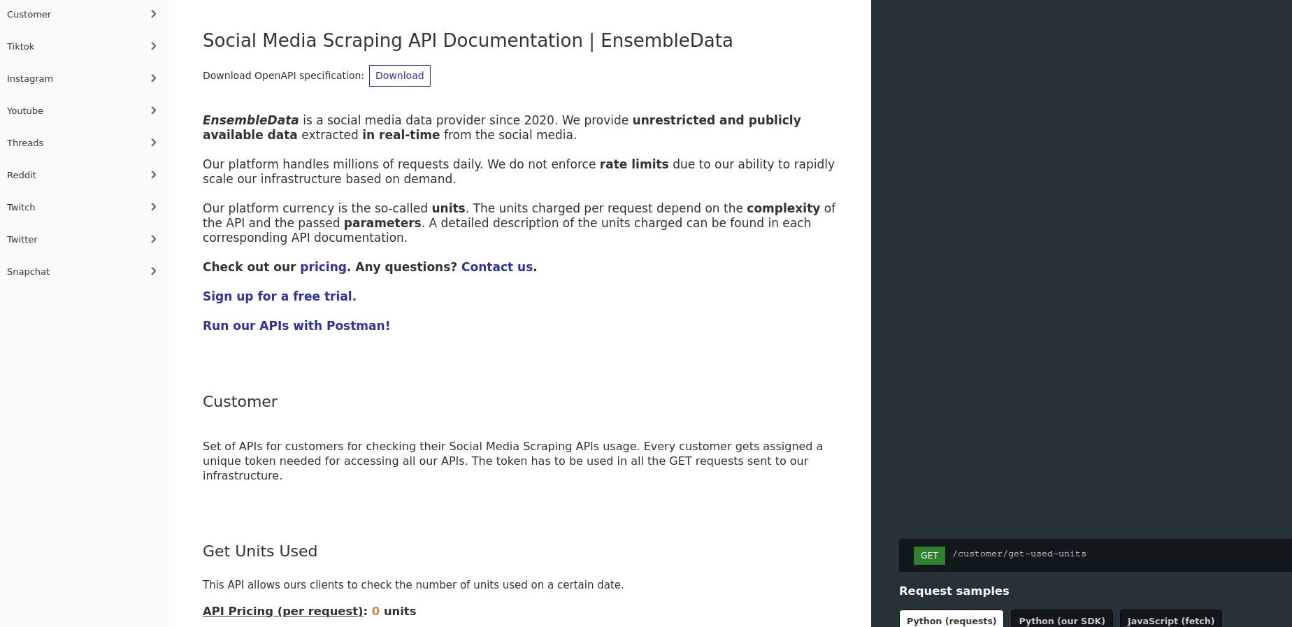 EnsembleData