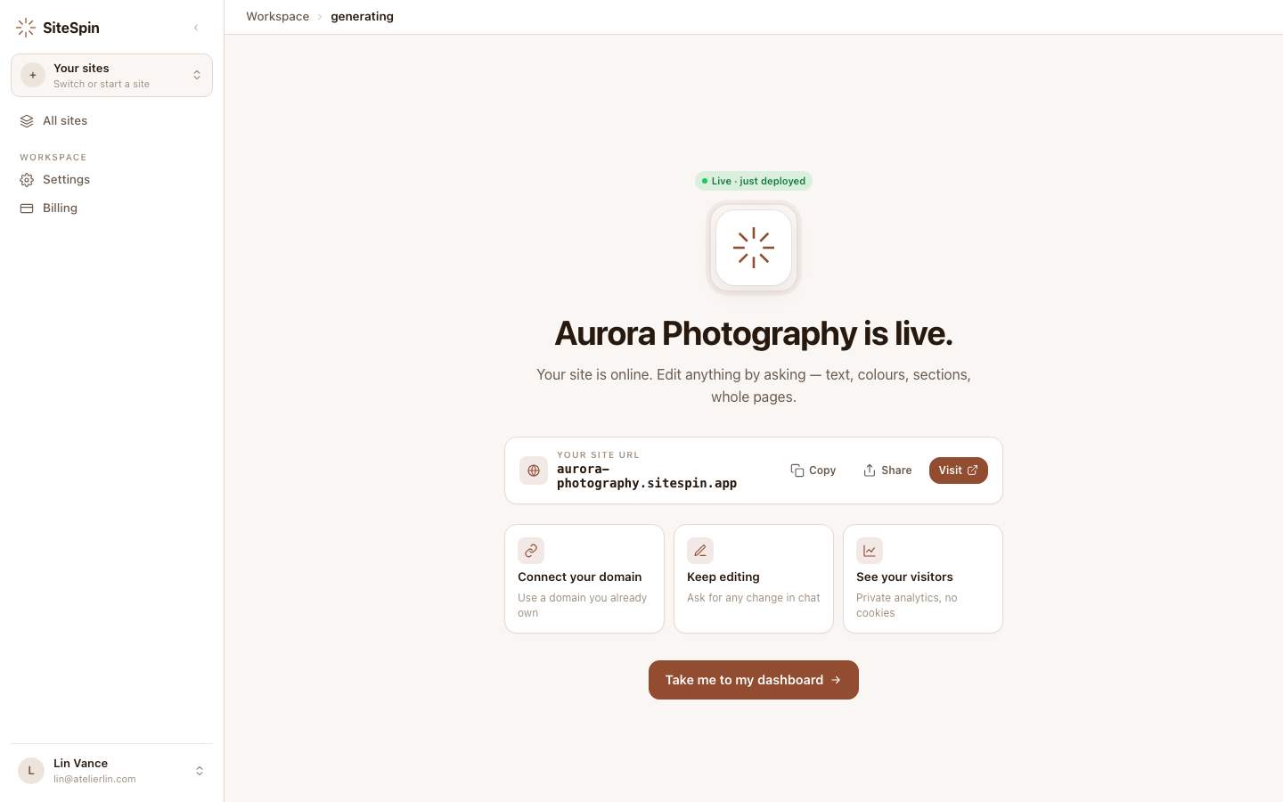 SiteSpin