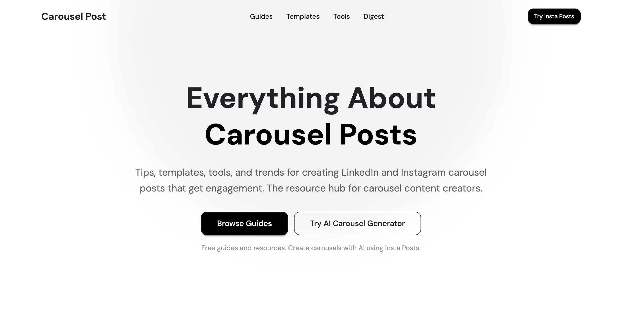 Carousel Post