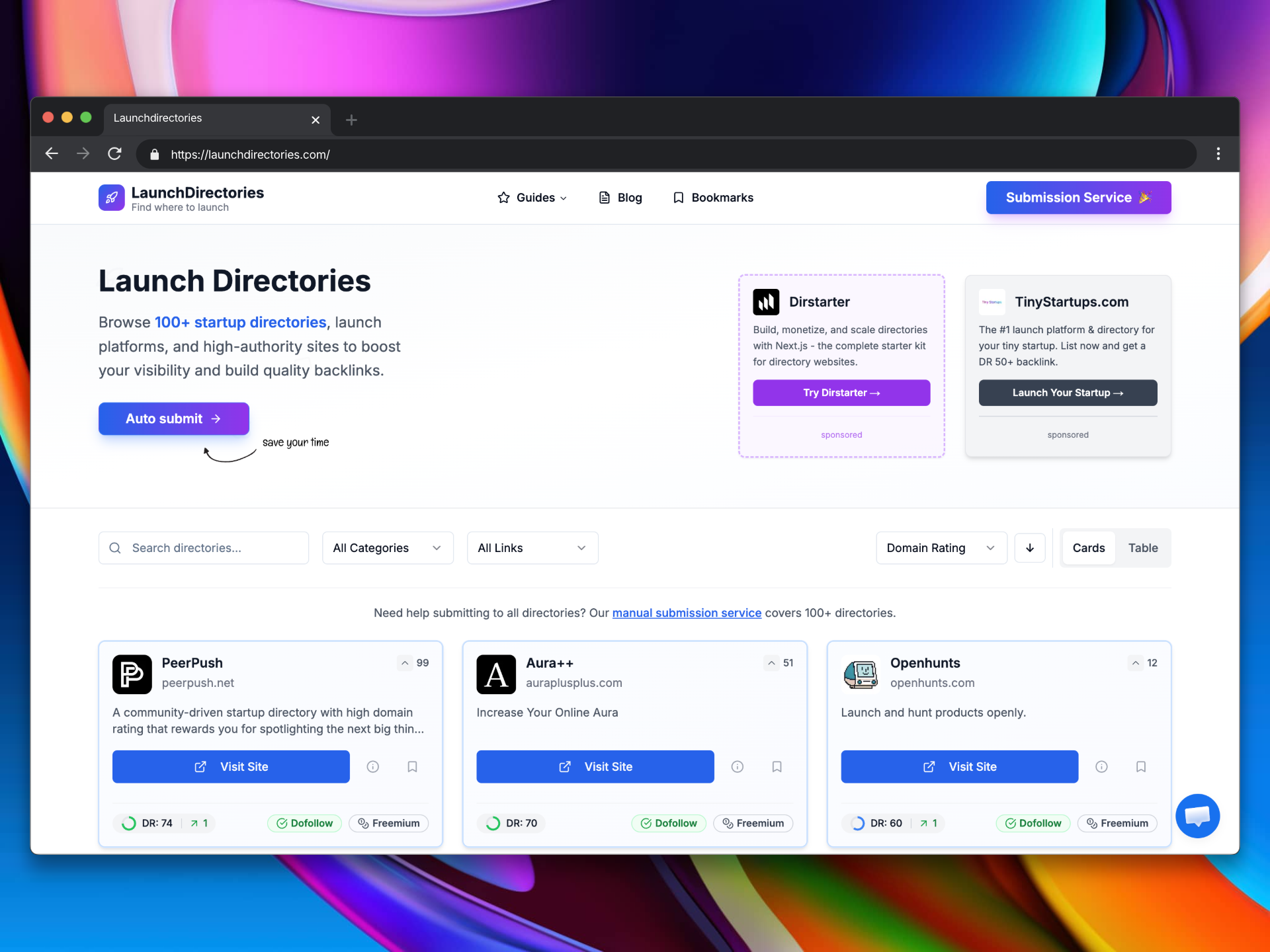 LaunchDirectories