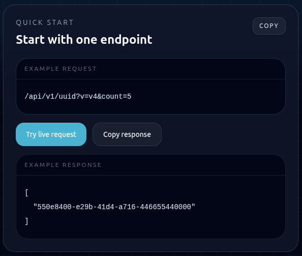 UUID Builder