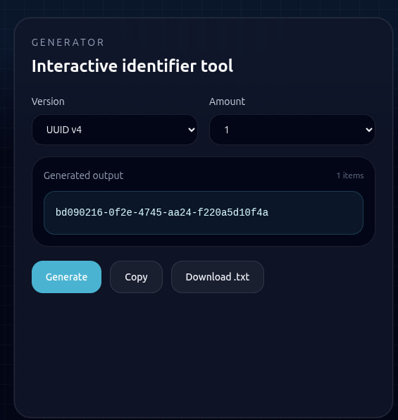UUID Builder
