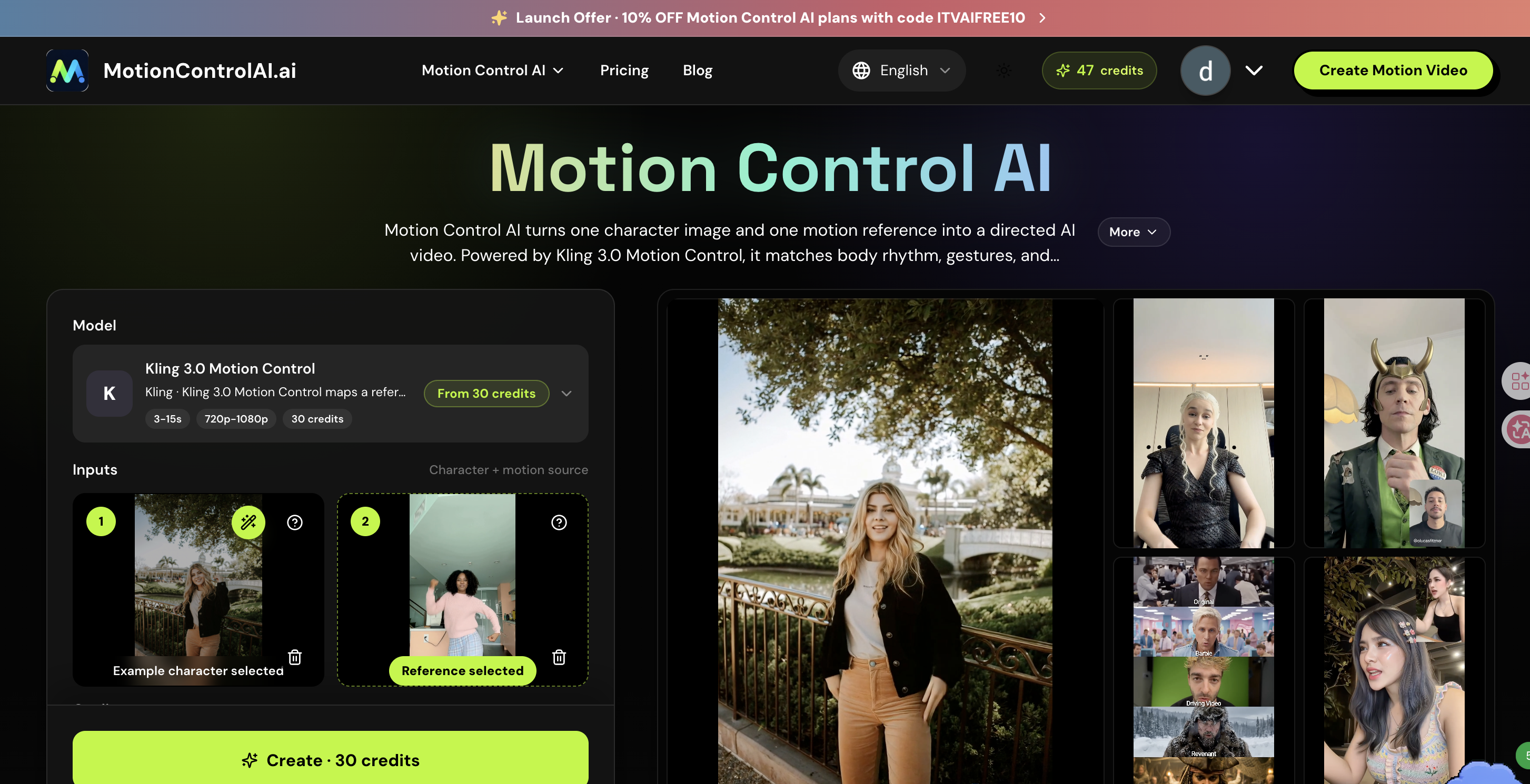 Motion Control AI