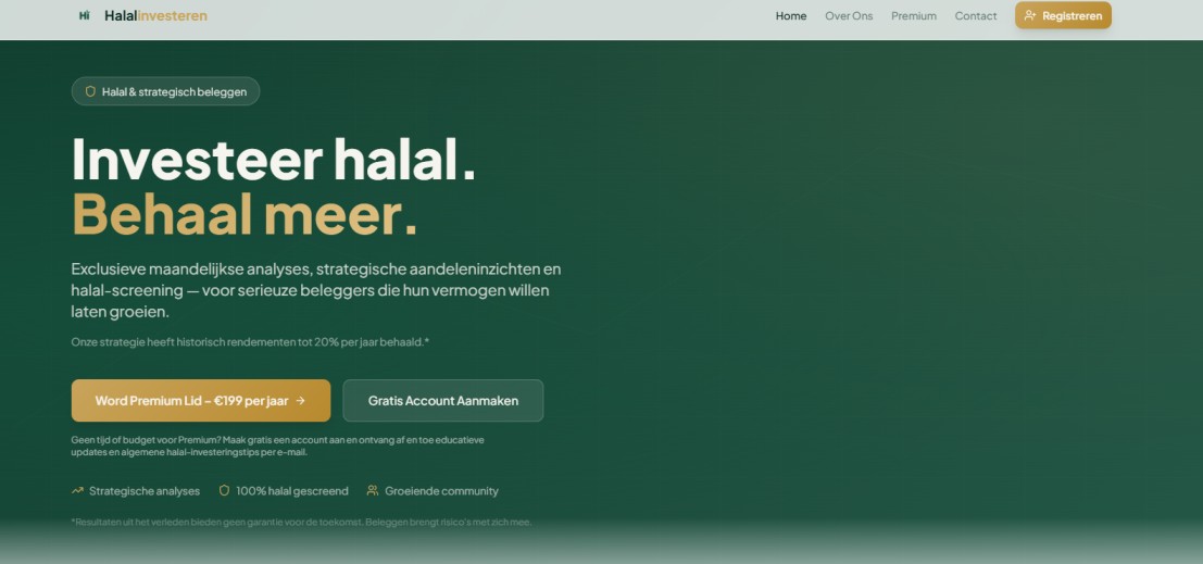 Halal Investerene