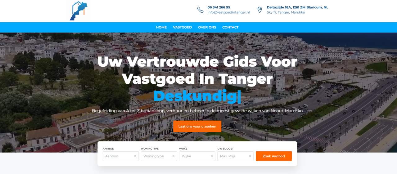 Vastgoed in Tanger