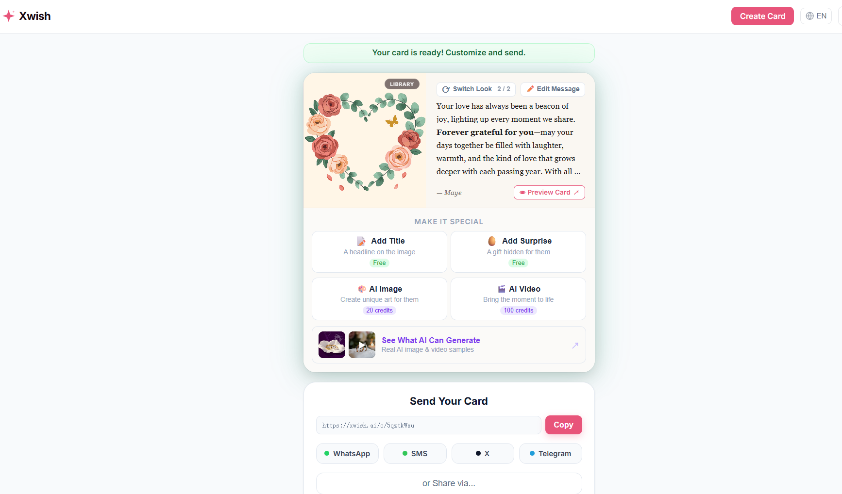 Xwish.ai