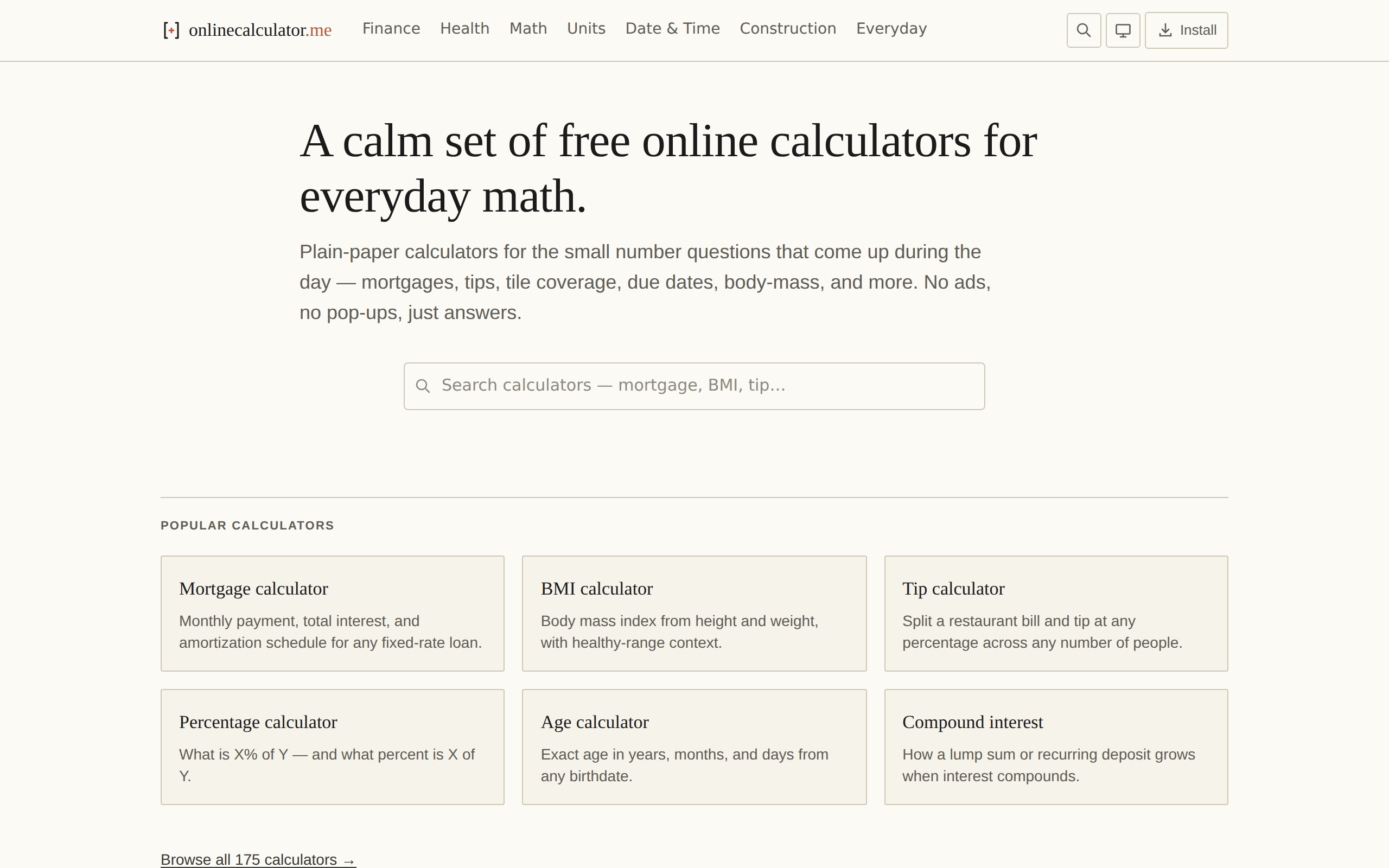 OnlineCalculator.me