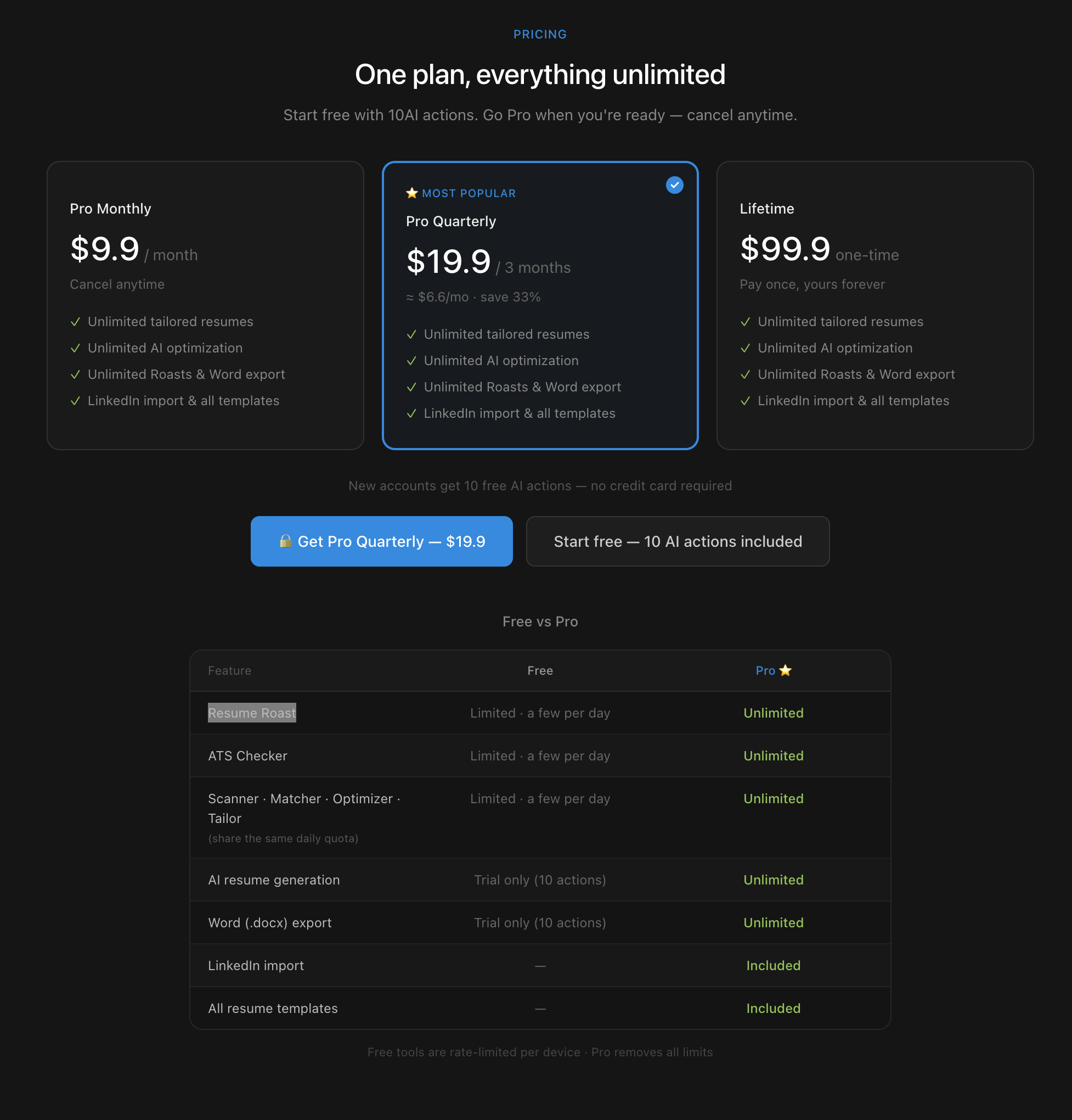 MatchCV: AI Resume Tailor