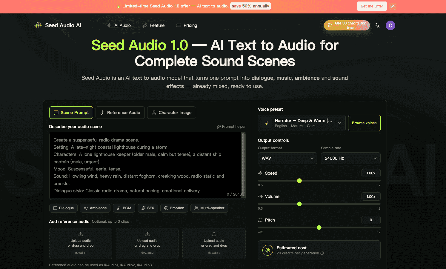 Seed Audio AI