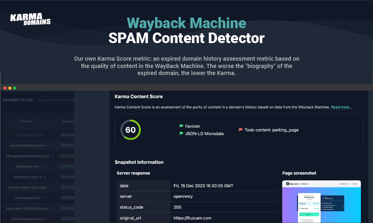 Karma.Domains: AI Search 7M+ Domains