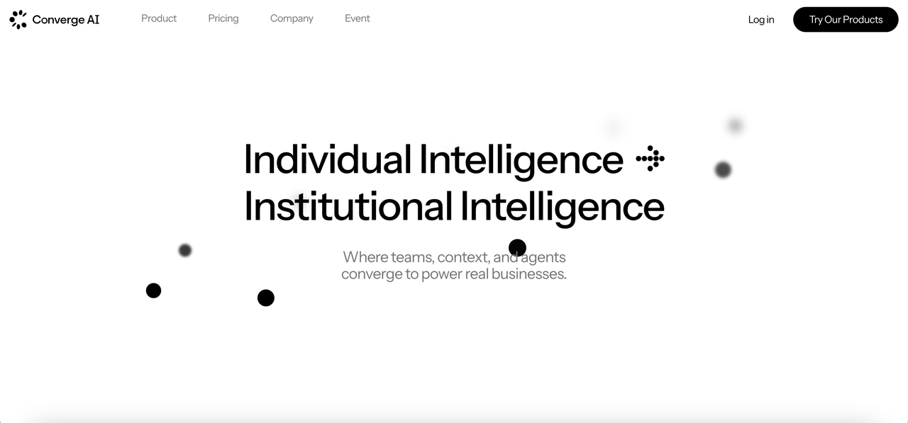 Converge AI – Connected AI Products in O