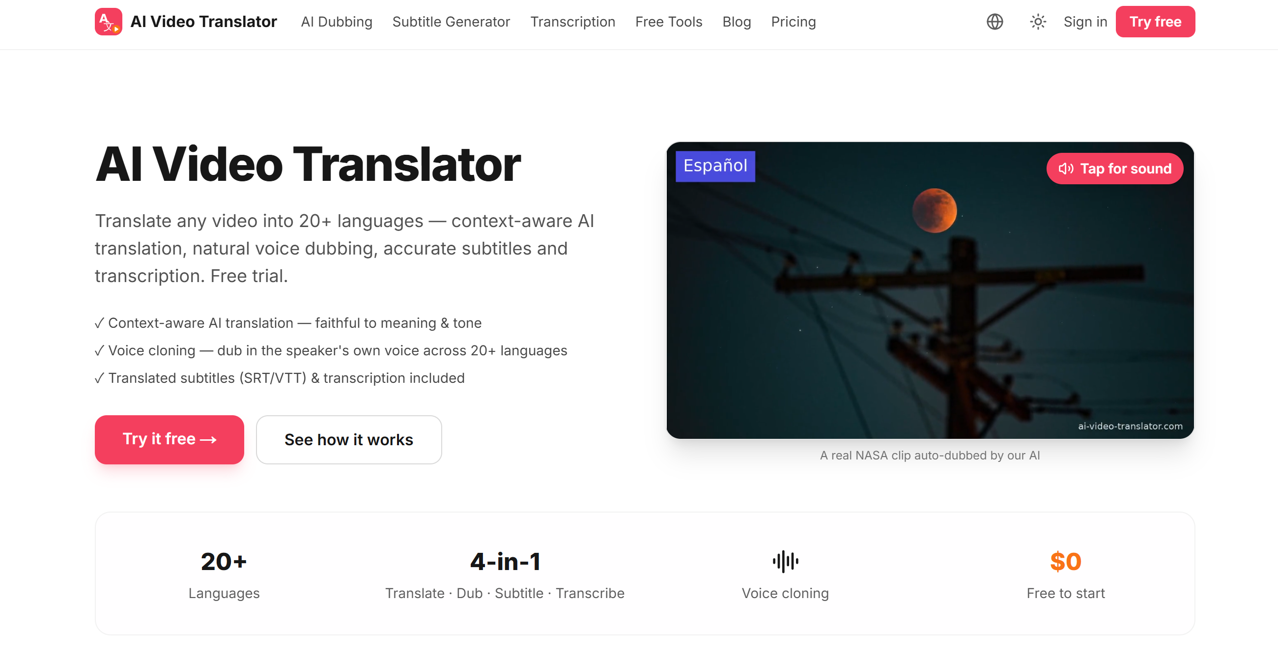 AI Video Translator
