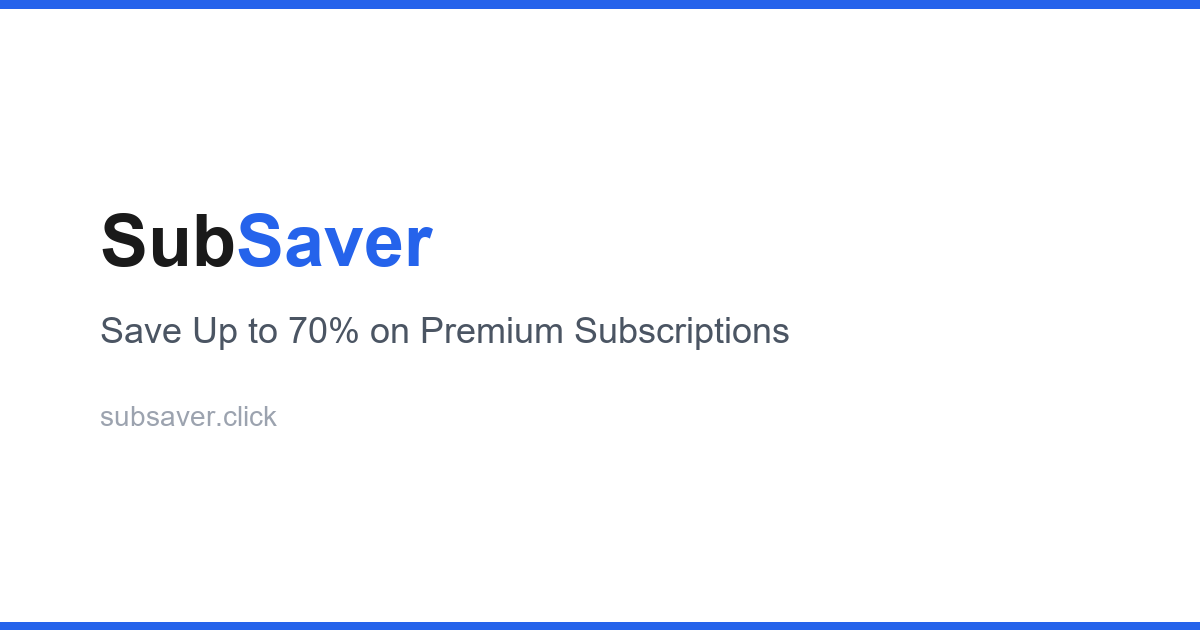 SubSaver