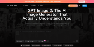 AI GPT Image - GPT Image 2 Generator