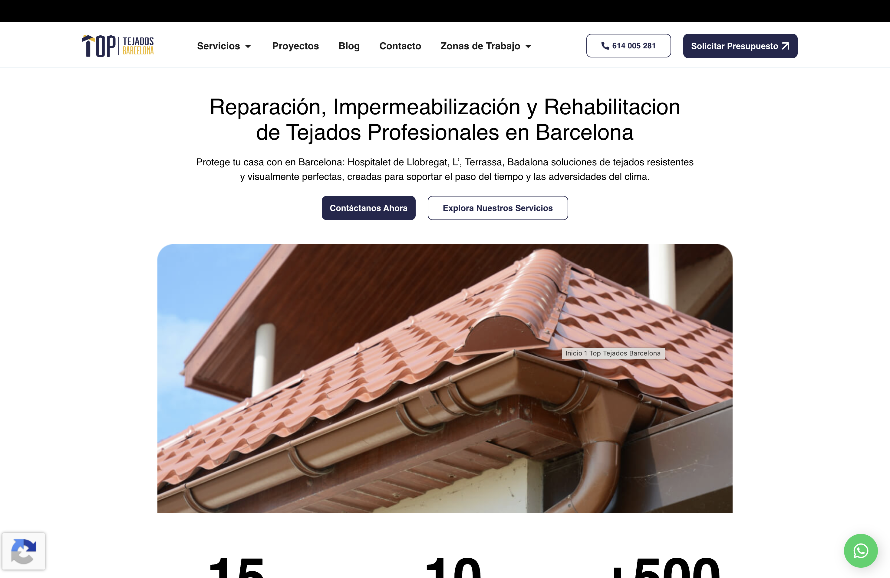 Top Tejados Barcelona