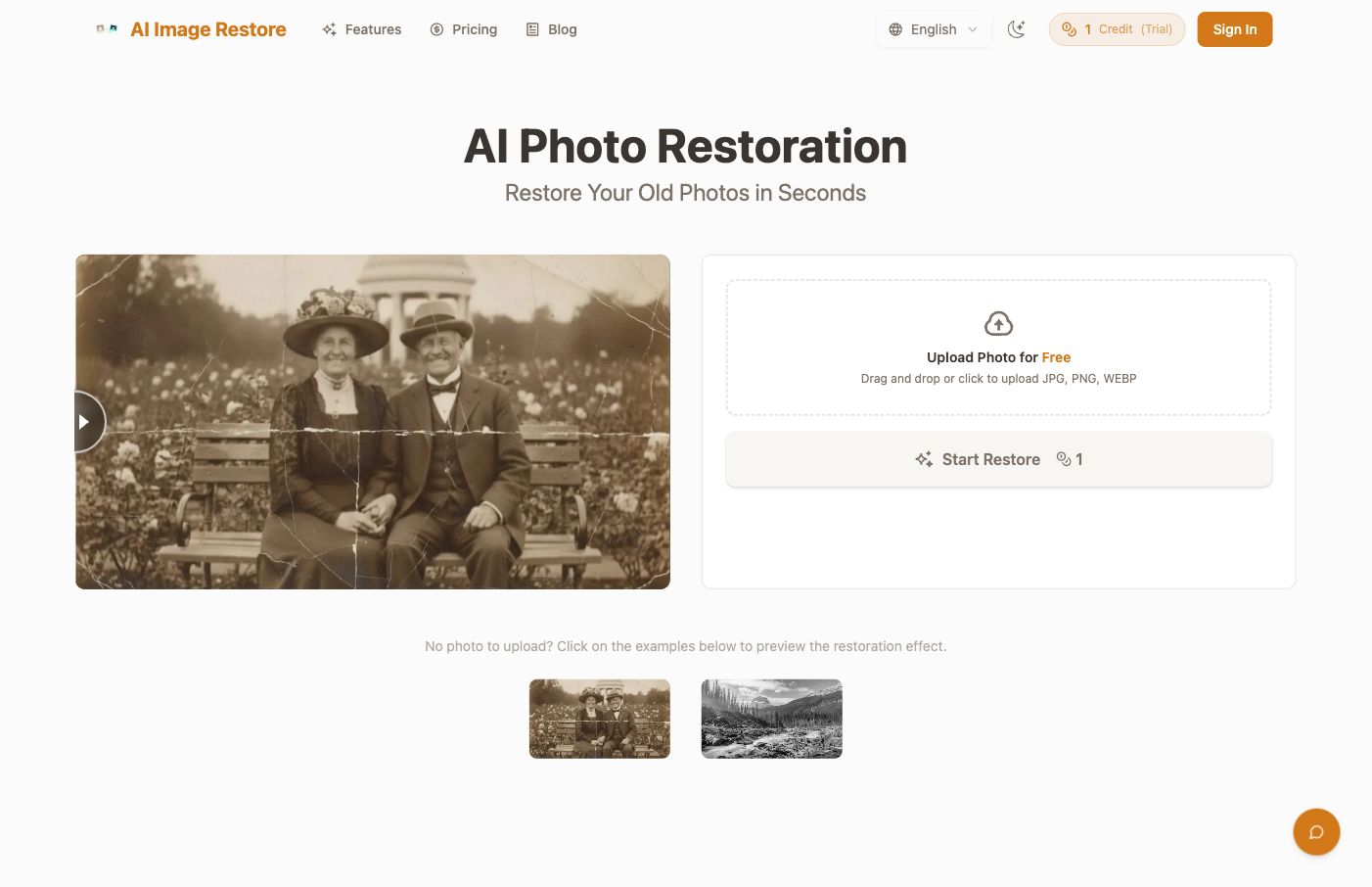 PhotoRestore.ai