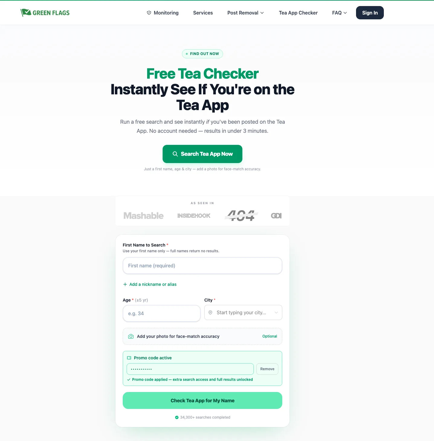 Free Tea App Checker
