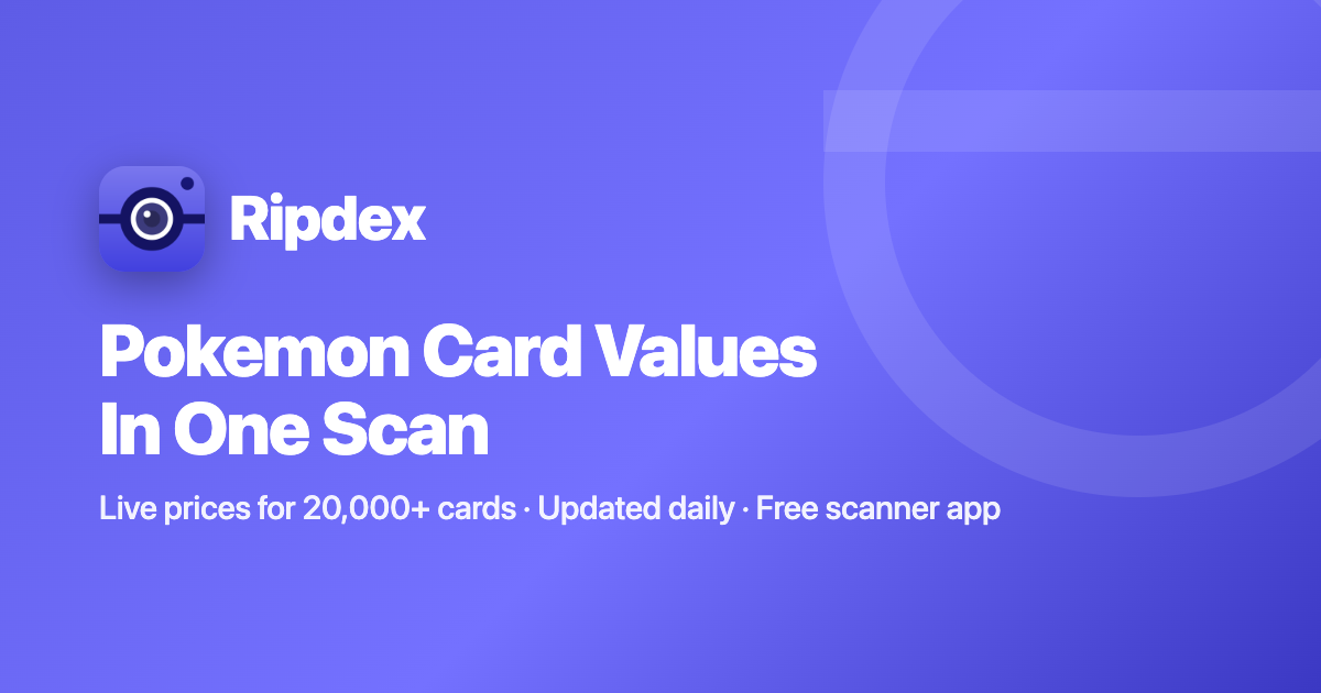 Ripdex: TCG Card Scanner