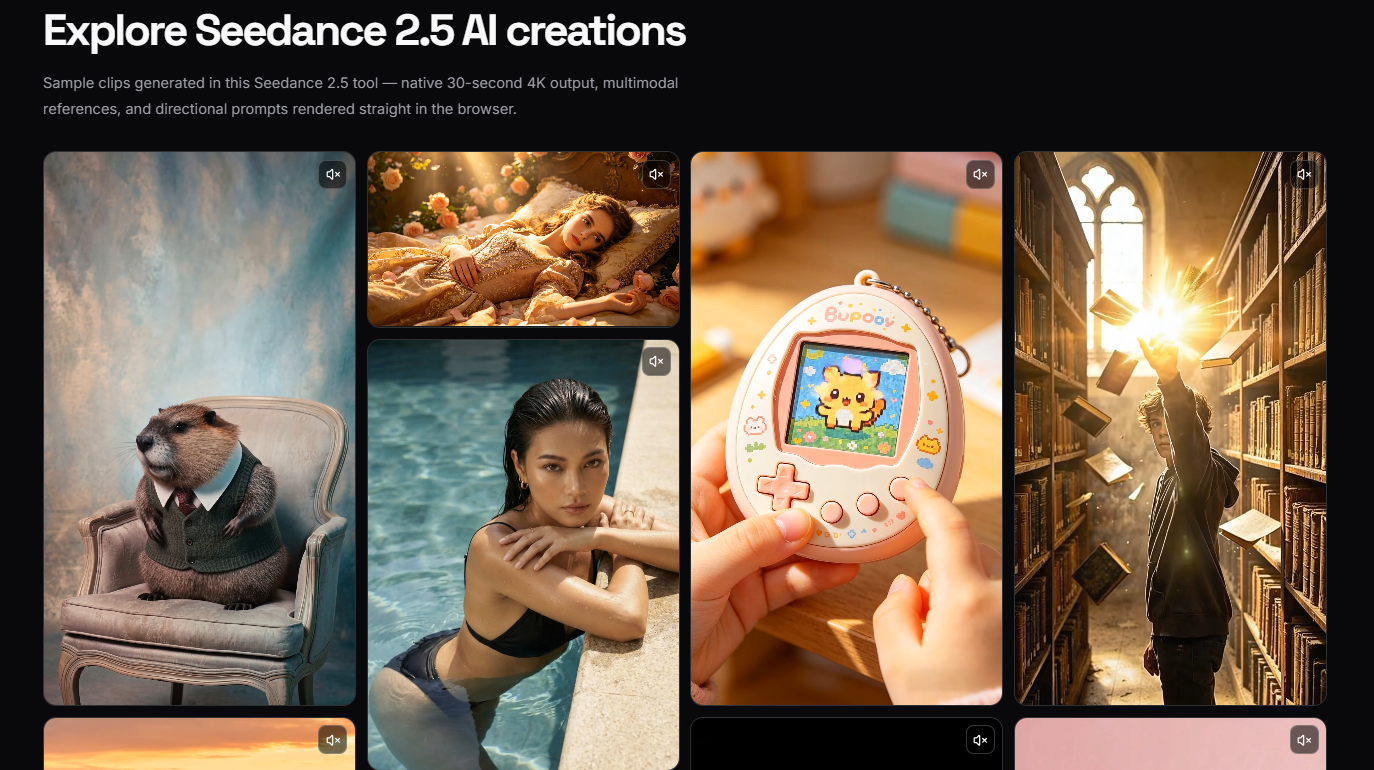 Seedance 2.5 Online