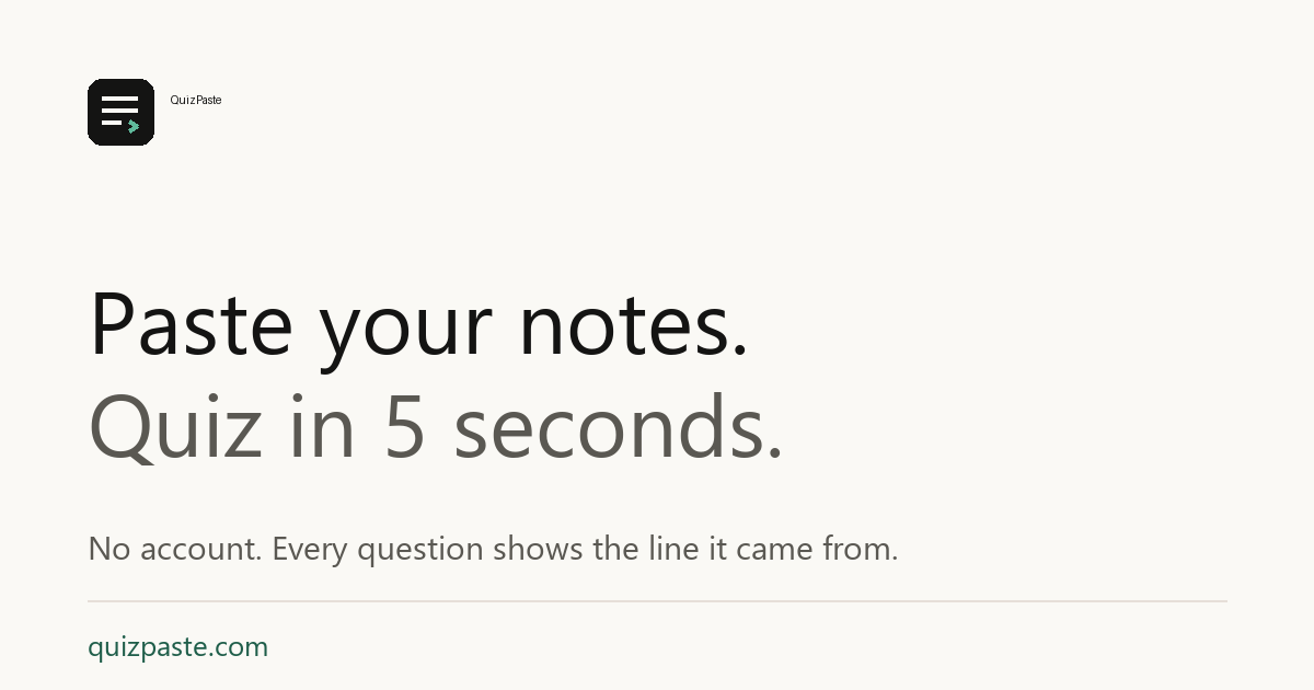 QuizPaste