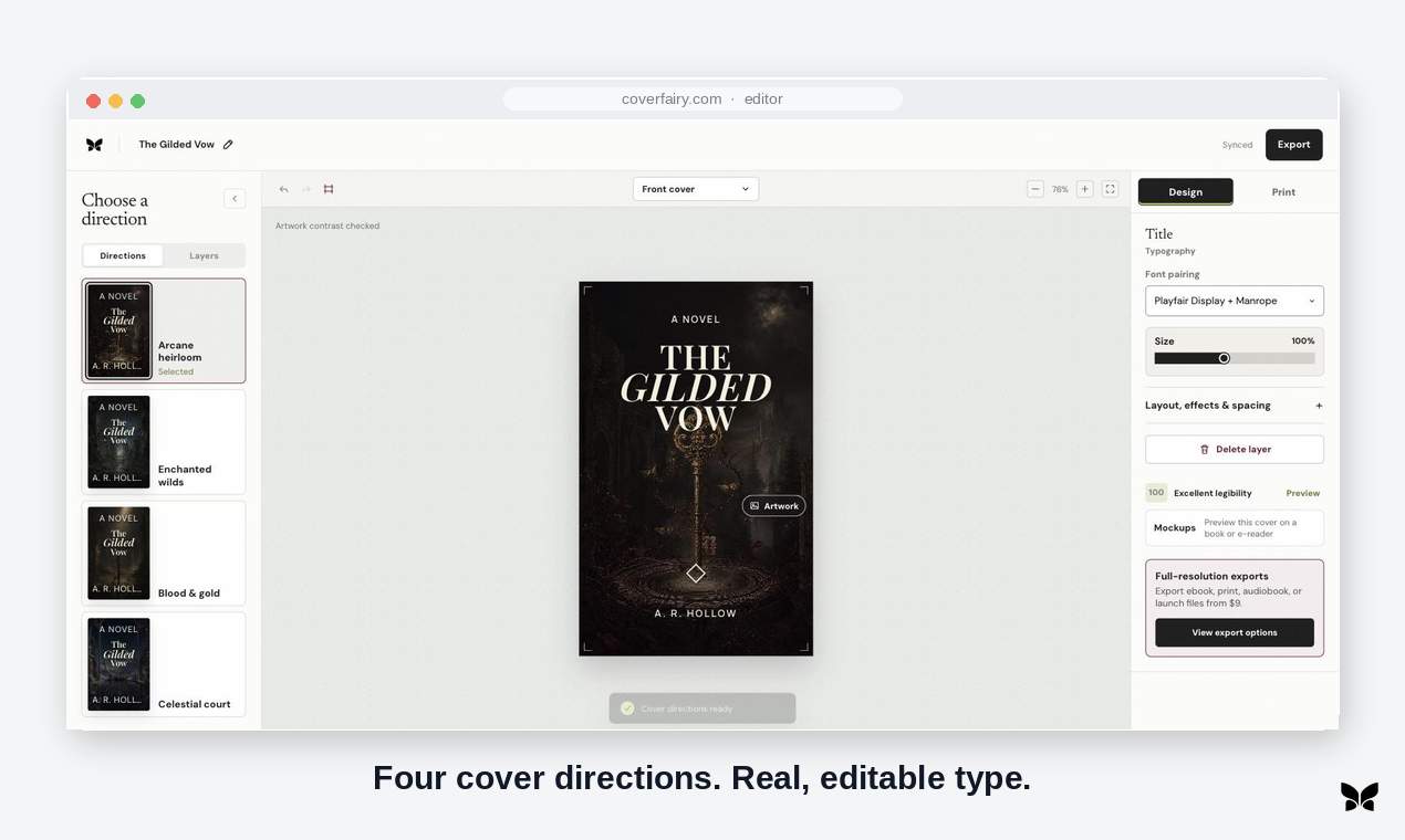 Coverfairy