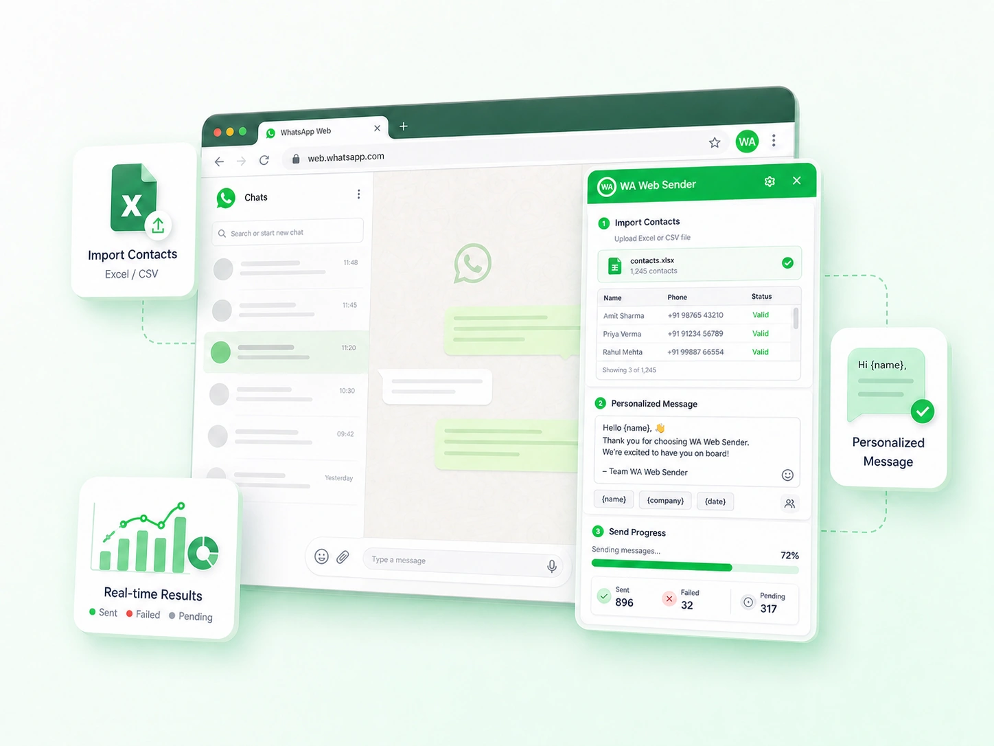 Free WhatsApp Sender