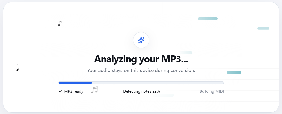MP3 to MIDI