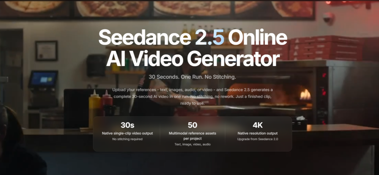 Seedance 2.5 AI Video Generator